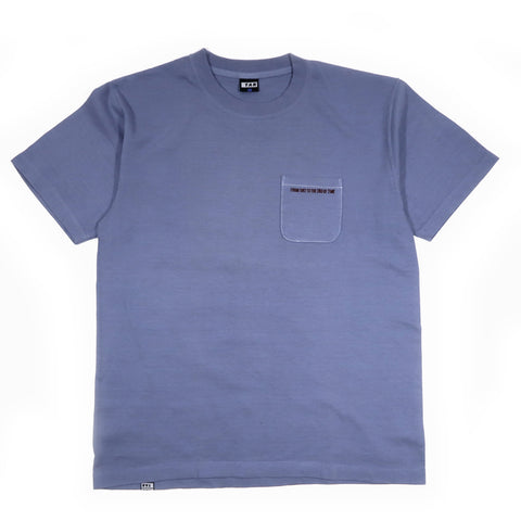 PKs_S/s T-shirts (Grayish Blue)