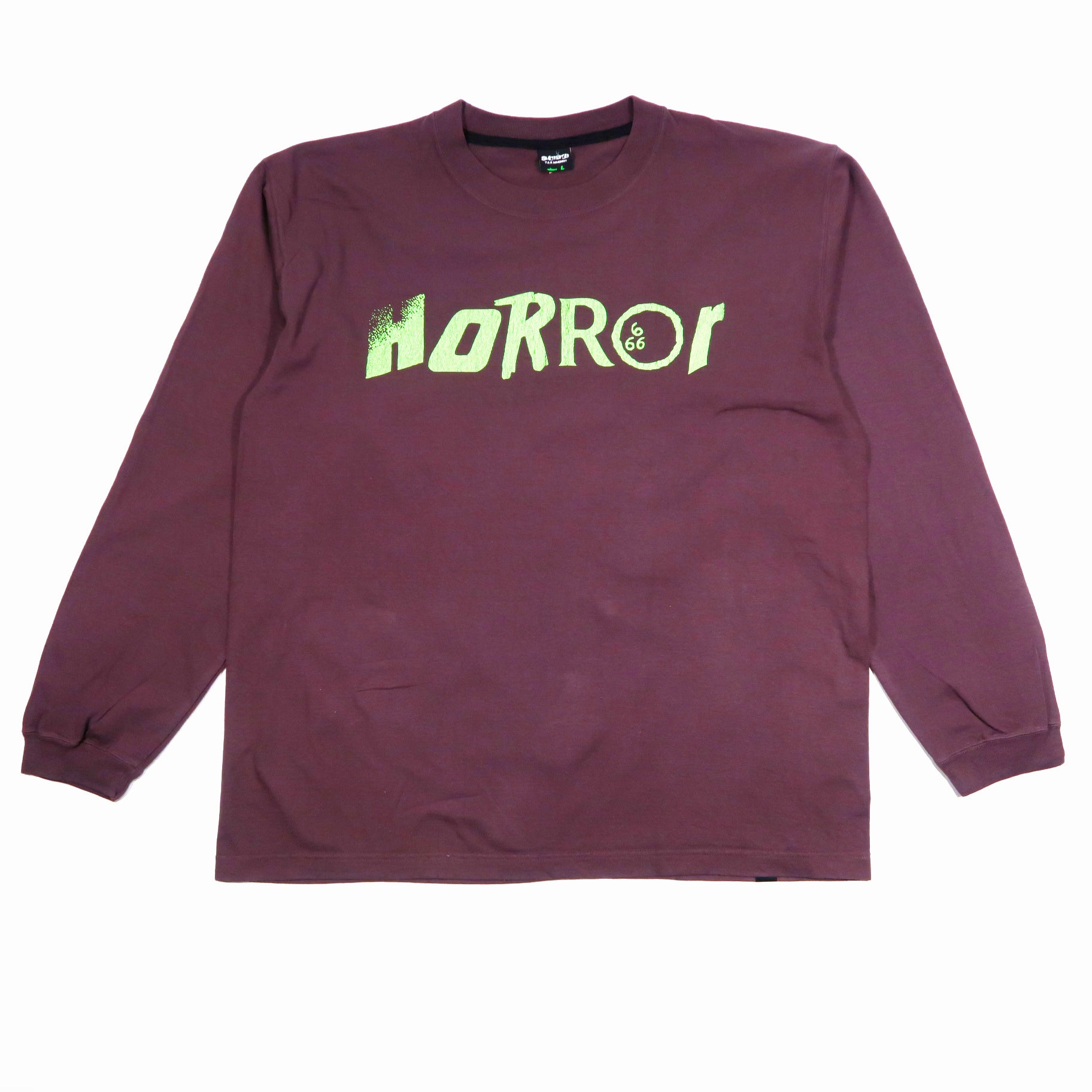 HORROR L/s T-shirts (ver.sub)