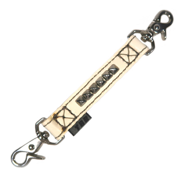 Studsed Keyholder (Slim / Off White x Silver) / by TBR