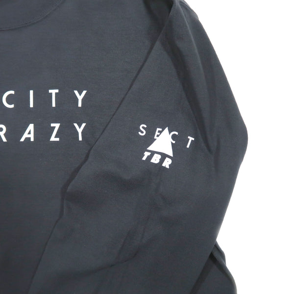 THE CITY IS CRAZY L/s T-shirts (ver.sub)
