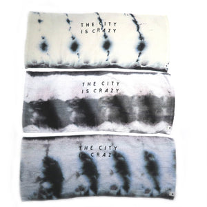 THE CITY IS CRAZY Hard Damaged Towel