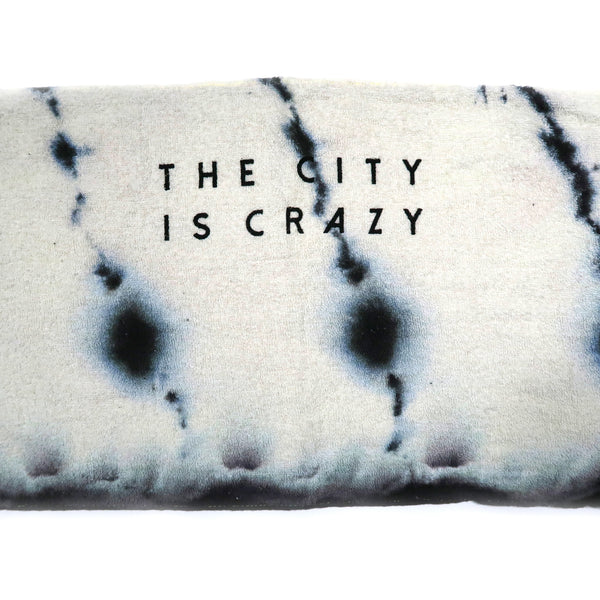 THE CITY IS CRAZY Hard Damaged Towel