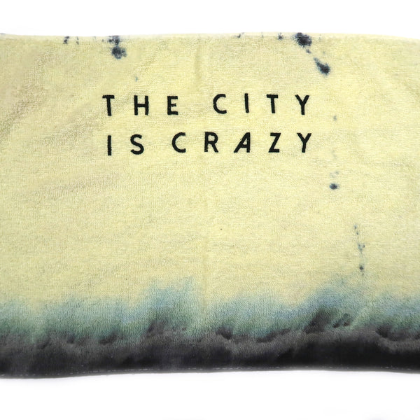 THE CITY IS CRAZY Hard Damaged Towel