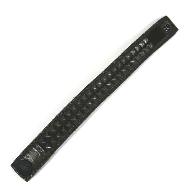 Studsed Wristband (Slim / Charcoal x Gunmetal) / by TBR