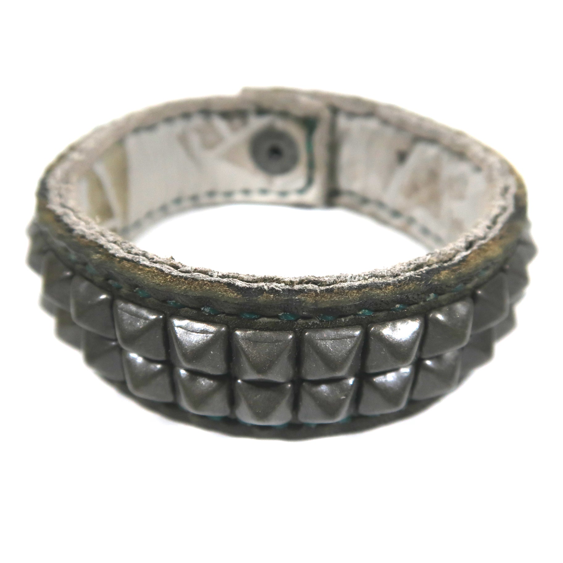 Studsed Wristband (Slim / Charcoal x Gunmetal) / by TBR