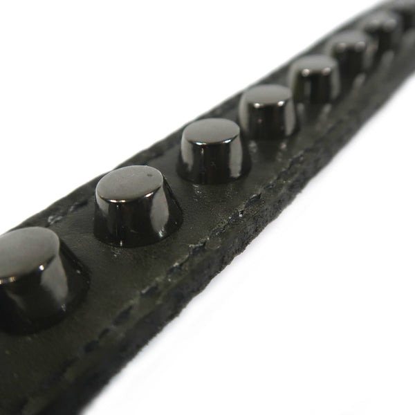 Studsed Wristband (Slim / Charcoal x Gunmetal) / by TBR