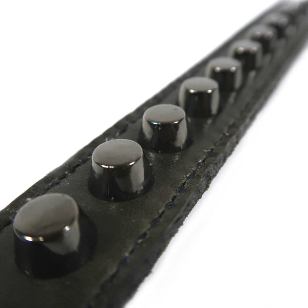 Studsed Wristband (Slim / Charcoal x Gunmetal) / by TBR