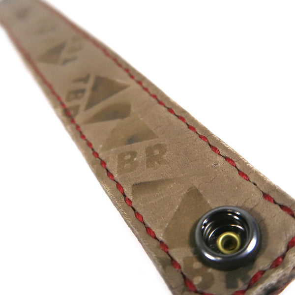 Studsed Wristband (Slim / Red x Silver) / by TBR
