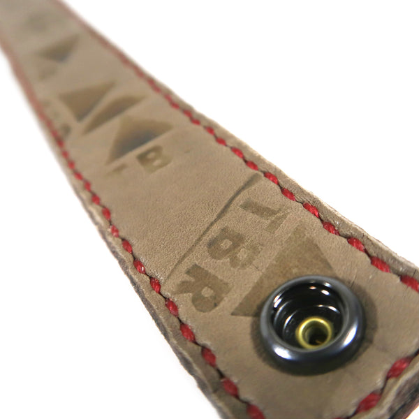 Studsed Wristband (Slim / Red x Gunmetal) / by TBR