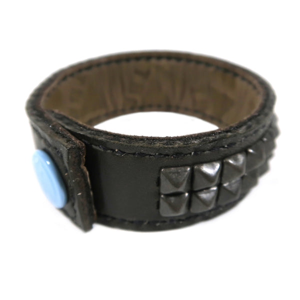 Studsed Wristband (Slim / Charcoal x Gunmetal) / by TBR