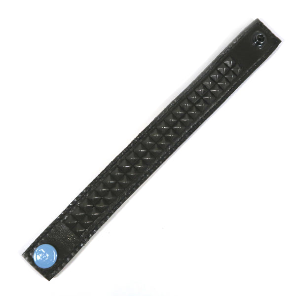 Studsed Wristband (Slim / Charcoal x Gunmetal) / by TBR