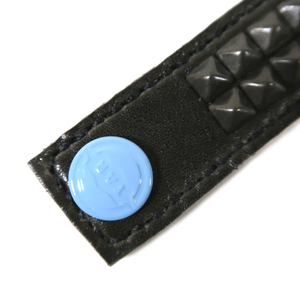 Studsed Wristband (Slim / Charcoal x Gunmetal) / by TBR