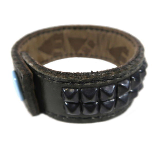 Studsed Wristband (Slim / Charcoal x Black) / by TBR