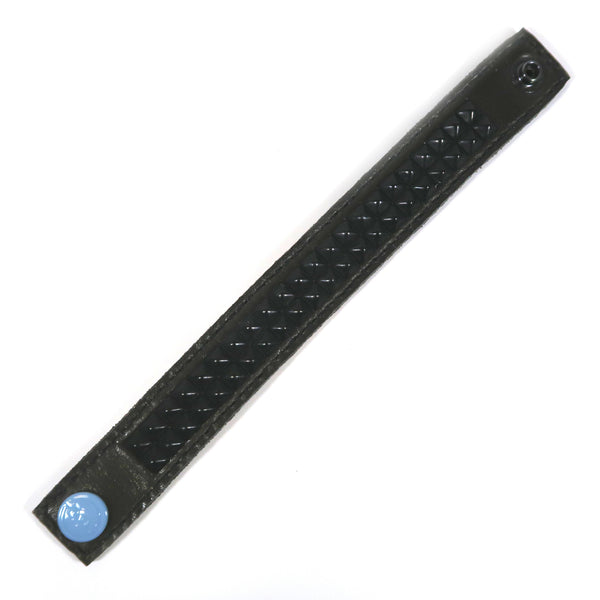 Studsed Wristband (Slim / Charcoal x Black) / by TBR