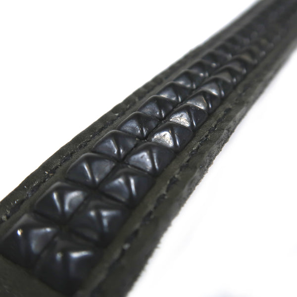Studsed Wristband (Slim / Charcoal x Black) / by TBR