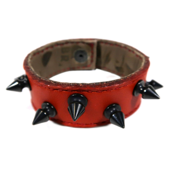 Studsed Wristband (Slim / Red x Black) / by TBR
