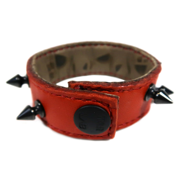 Studsed Wristband (Slim / Red x Black) / by TBR