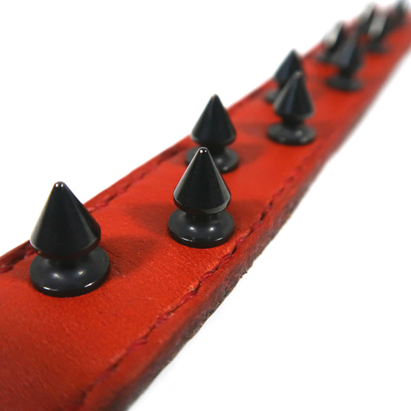 Studsed Wristband (Slim / Red x Black) / by TBR