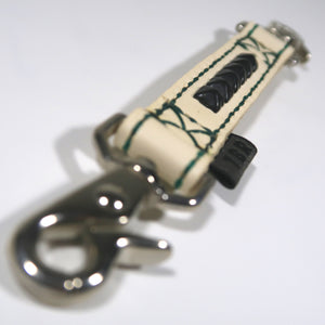 Studsed Keyholder (Slim / Off White x Black) / by TBR